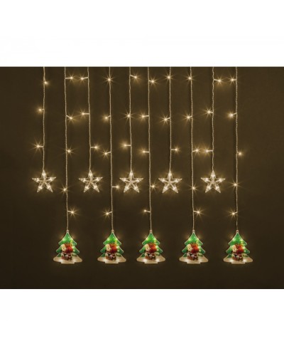 Гирлянда Navigator 95 029 NGF-D037-06 (бахрома звезды и елки RGBY 3*0.6м IP20) в Нижнем Новгороде Источники света(Лампы) Pintop.ru