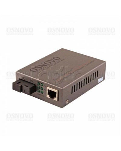 Медиаконвертер Fast Ethernet OSNOVO OMC-100-11S5b в Нижнем Новгороде Медиаконвертеры Pintop.ru