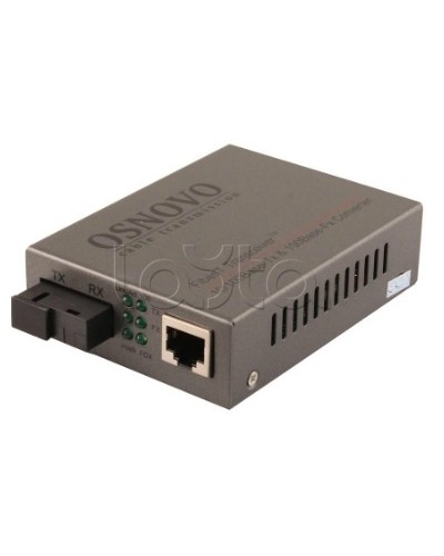 Медиаконвертер оптический OSNOVO OMC-100-21S5b в Нижнем Новгороде Медиаконвертеры Pintop.ru
