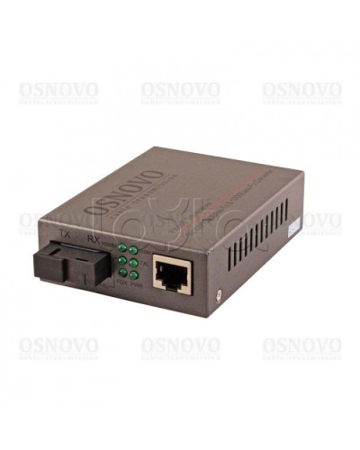Медиаконвертер Gigabit Ethernet OSNOVO OMC-1000-11S5a в Нижнем Новгороде Медиаконвертеры Pintop.ru