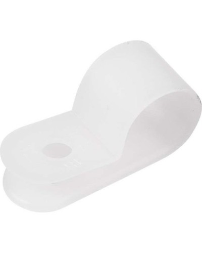 Кабельная скоба под винт 9 мм, белая, упаковка 50 шт. Rexant (07-4409) в Нижнем Новгороде Держатели, клипсы, скобы Pintop.ru