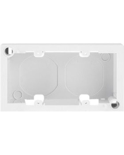 Короб накладной для лицевых панелей 80х150 под 4 модуля 45х22,5 Mosaic 03-0127 в Нижнем Новгороде Распределительные коробки Pintop.ru