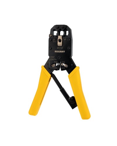 Кримпер для обжима 10P10C / 8P8C / 6P6C / 4P4C (HT-200R) (TL-200R) REXANT (12-3442) в Нижнем Новгороде Монтажные материалы Pintop.ru