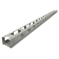 Органайзер кабельный вертикальный 42U, Standart с крышкой, ширина 100мм REXANT 04-2640