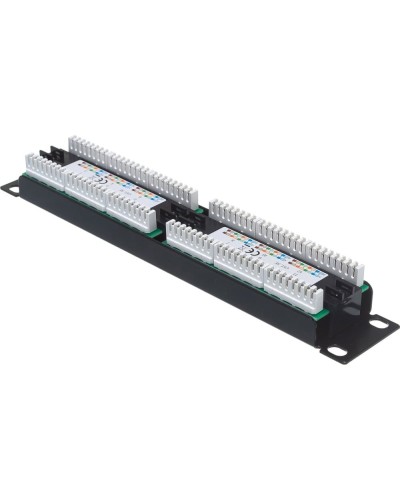 Панель коммутационная 10, 1U, 12 портов UTP, RJ-45, CAT 5e REXANT 04-0025 в Нижнем Новгороде Патч панель Pintop.ru