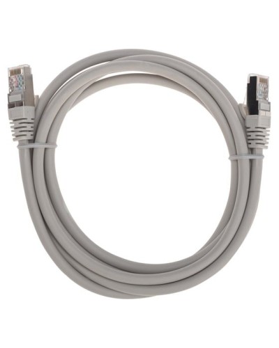 Патч-корд S/FTP, CAT 6A (10G), RJ45-RJ45, 28AWG, LSZH, серый, 2м REXANT 02-0390-2 в Нижнем Новгороде Патчкорды (медные) Pintop.ru