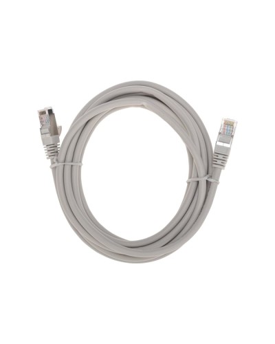 Патч-корд S/FTP, CAT 6A (10G), RJ45-RJ45, 28AWG, LSZH, серый, 3м REXANT 02-0390-3 в Нижнем Новгороде Патчкорды (медные) Pintop.ru