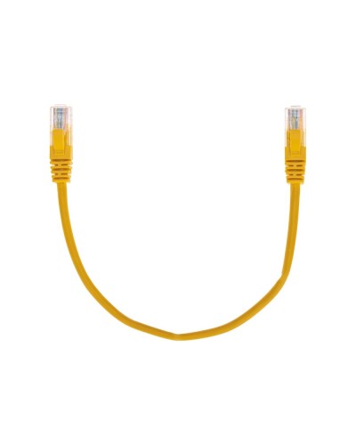 Патч-корд U/UTP, CAT 5e, RJ45-RJ45, 26AWG, LSZH, желтый, 0,3м REXANT 02-0105-03 в Нижнем Новгороде Патчкорды (медные) Pintop.ru