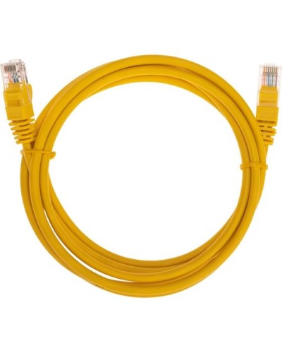 Патч-корд U/UTP, CAT 5e, RJ45-RJ45, 26AWG, LSZH, желтый, 2м REXANT 02-0105-2 в Нижнем Новгороде Патчкорды (медные) Pintop.ru