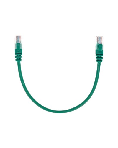 Патч-корд U/UTP, CAT 5e, RJ45-RJ45, 26AWG, LSZH, зеленый, 0,3м REXANT 02-0106-03 в Нижнем Новгороде Патчкорды (медные) Pintop.ru