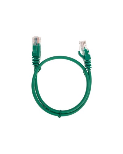 Патч-корд U/UTP, CAT 5e, RJ45-RJ45, 26AWG, LSZH, зеленый, 0,5м REXANT 02-0106-05 в Нижнем Новгороде Патчкорды (медные) Pintop.ru