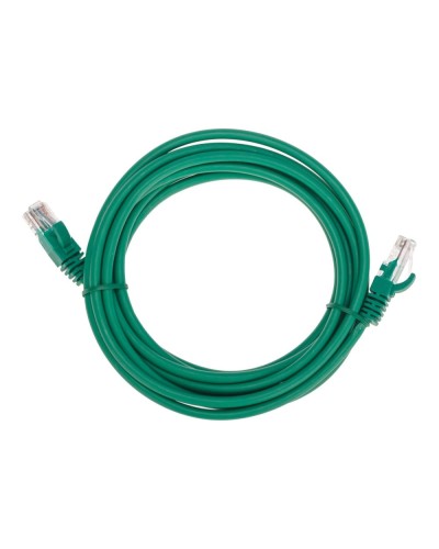 Патч-корд U/UTP, CAT 5e, RJ45-RJ45, 26AWG, LSZH, зеленый, 3м REXANT 02-0106-3 в Нижнем Новгороде Патчкорды (медные) Pintop.ru