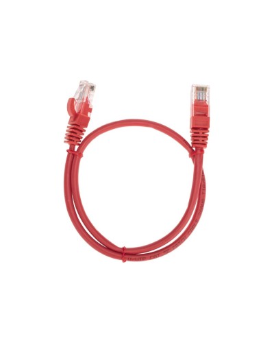 Патч-корд U/UTP, CAT 5e, RJ45-RJ45, 26AWG, LSZH, красный, 0,5м REXANT 02-0103-05 в Нижнем Новгороде Патчкорды (медные) Pintop.ru