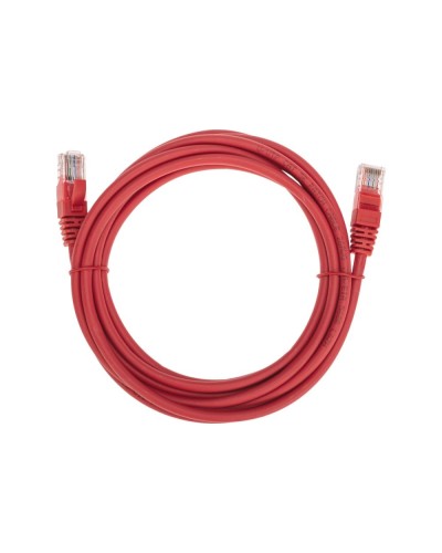Патч-корд U/UTP, CAT 5e, RJ45-RJ45, 26AWG, LSZH, красный, 3м REXANT 02-0103-3 в Нижнем Новгороде Патчкорды (медные) Pintop.ru