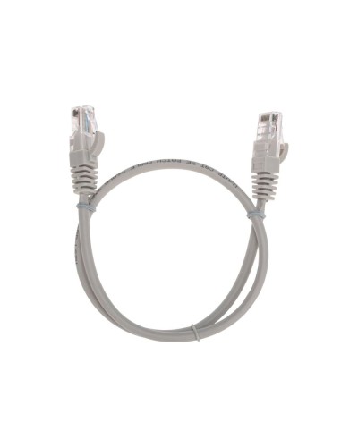 Патч-корд U/UTP, CAT 5e, RJ45-RJ45, 26AWG, LSZH, серый, 0,5м REXANT 02-0100-05 в Нижнем Новгороде Патчкорды (медные) Pintop.ru