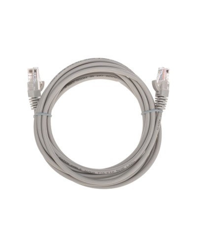 Патч-корд U/UTP, CAT 5e, RJ45-RJ45, 26AWG, LSZH, серый, 3м REXANT 02-0100-3 в Нижнем Новгороде Патчкорды (медные) Pintop.ru