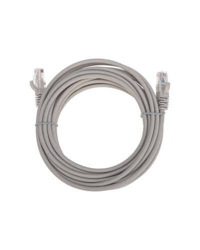 Патч-корд U/UTP, CAT 5e, RJ45-RJ45, 26AWG, LSZH, серый, 5м REXANT 02-0100-5 в Нижнем Новгороде Патчкорды (медные) Pintop.ru