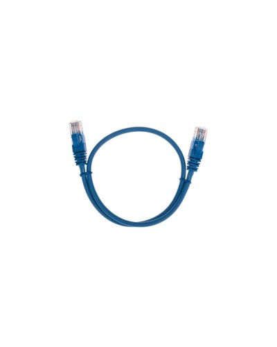 Патч-корд U/UTP, CAT 5e, RJ45-RJ45, 26AWG, LSZH, синий, 0,5м REXANT 02-0104-05 в Нижнем Новгороде Патчкорды (медные) Pintop.ru
