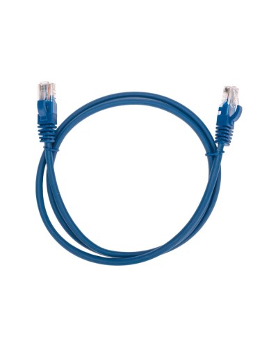 Патч-корд U/UTP, CAT 5e, RJ45-RJ45, 26AWG, LSZH, синий, 1м REXANT 02-0104-1 в Нижнем Новгороде Патчкорды (медные) Pintop.ru