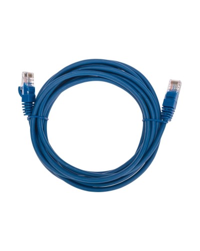 Патч-корд U/UTP, CAT 5e, RJ45-RJ45, 26AWG, LSZH, синий, 3м REXANT 02-0104-3 в Нижнем Новгороде Патчкорды (медные) Pintop.ru