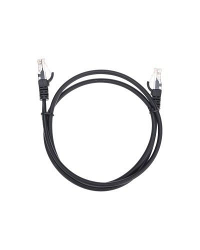 Патч-корд U/UTP, CAT 5e, RJ45-RJ45, 26AWG, LSZH, черный, 1м REXANT 02-0102-1 в Нижнем Новгороде Патчкорды (медные) Pintop.ru