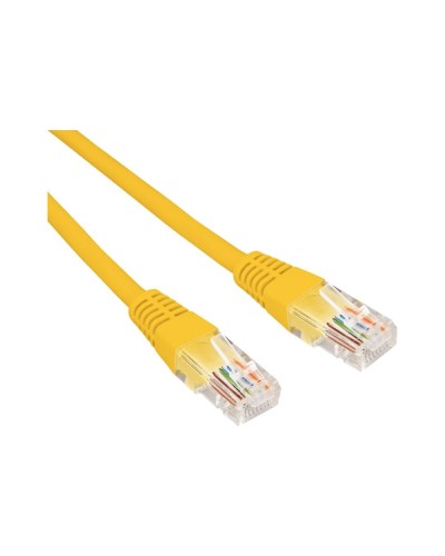 Патч-корд U/UTP, CAT 6, RJ45-RJ45, 26AWG, LSZH, желтый, 0,3м REXANT 02-0295-03 в Нижнем Новгороде Патчкорды (медные) Pintop.ru