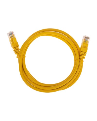 Патч-корд U/UTP, CAT 6, RJ45-RJ45, 26AWG, LSZH, желтый, 1,5м REXANT 02-0295-105 в Нижнем Новгороде Патчкорды (медные) Pintop.ru