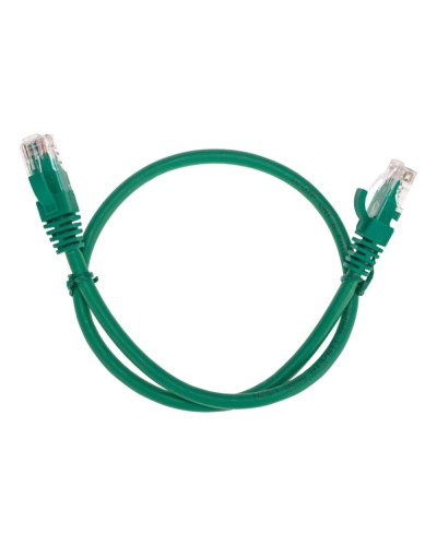 Патч-корд U/UTP, CAT 6, RJ45-RJ45, 26AWG, LSZH, зеленый, 0,5м REXANT 02-0296-05 в Нижнем Новгороде Патчкорды (медные) Pintop.ru