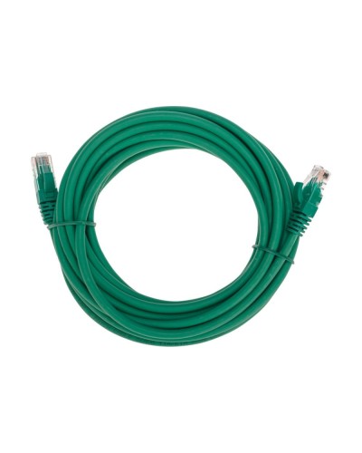 Патч-корд U/UTP, CAT 6, RJ45-RJ45, 26AWG, LSZH, зеленый, 5м REXANT 02-0296-5 в Нижнем Новгороде Патчкорды (медные) Pintop.ru