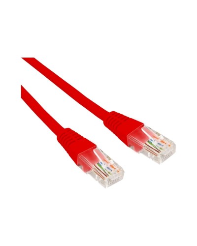 Патч-корд U/UTP, CAT 6, RJ45-RJ45, 26AWG, LSZH, красный, 0,3м REXANT 02-0293-03 в Нижнем Новгороде Патчкорды (медные) Pintop.ru