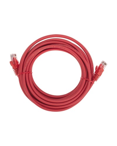 Патч-корд U/UTP, CAT 6, RJ45-RJ45, 26AWG, LSZH, красный, 5м REXANT 02-0293-5 в Нижнем Новгороде Патчкорды (медные) Pintop.ru