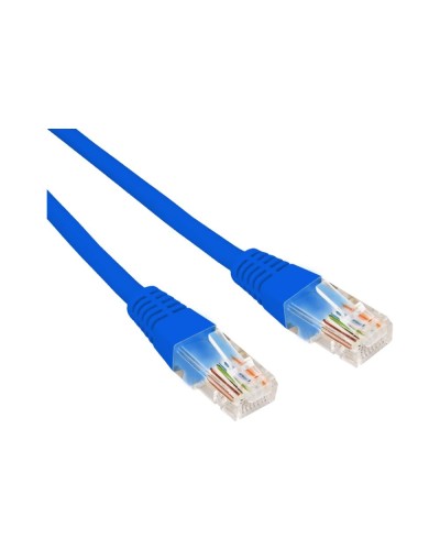 Патч-корд U/UTP, CAT 6, RJ45-RJ45, 26AWG, LSZH, синий, 0,3м REXANT 02-0294-03 в Нижнем Новгороде Патчкорды (медные) Pintop.ru
