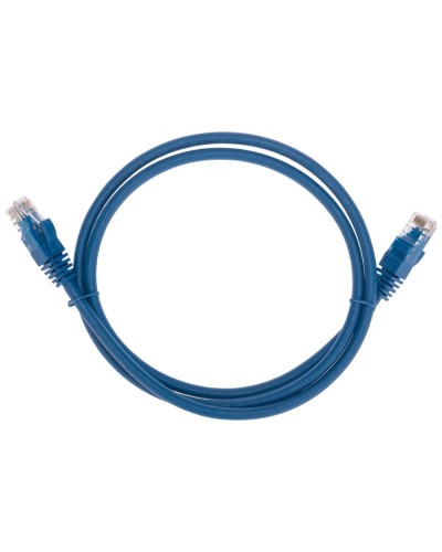 Патч-корд U/UTP, CAT 6, RJ45-RJ45, 26AWG, LSZH, синий, 1м REXANT 02-0294-1 в Нижнем Новгороде Патчкорды (медные) Pintop.ru