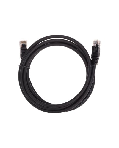 Патч-корд U/UTP, CAT 6, RJ45-RJ45, 26AWG, LSZH, черный, 2м REXANT 02-0292-2 в Нижнем Новгороде Патчкорды (медные) Pintop.ru