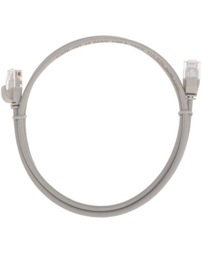 Патч-корд U/UTP, CAT 6A (10G), RJ45-RJ45, 28AWG, LSZH, серый, 1м REXANT 02-0380-1 в Нижнем Новгороде Патчкорды (медные) Pintop.ru