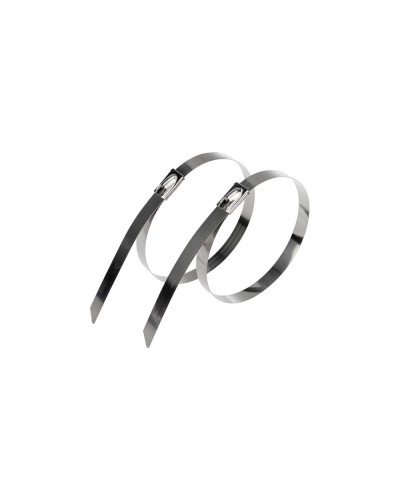 Стяжка кабельная стальная (304) 400x4,6мм (50 шт/уп) REXANT (07-0408) в Нижнем Новгороде Стяжки-хомуты Pintop.ru