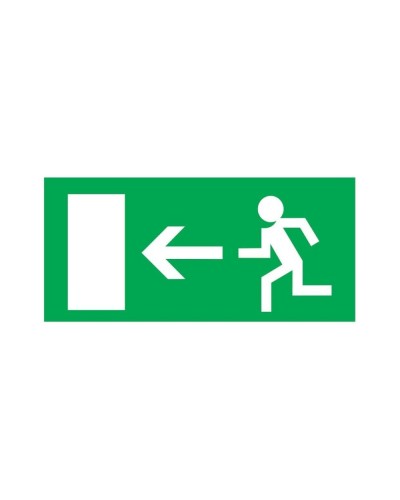 Эвакуационный знак Направление к эвакуационному выходу налево100*300 мм (5шт/упак) REXANT (56-0026) в Нижнем Новгороде Дополнительное оборудование для ОПС Pintop.ru