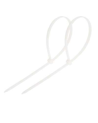 Хомут-стяжка нейлоновый 250x3.6 мм белый (100шт/уп) REXANT 07-0250 в Нижнем Новгороде Стяжки-хомуты Pintop.ru