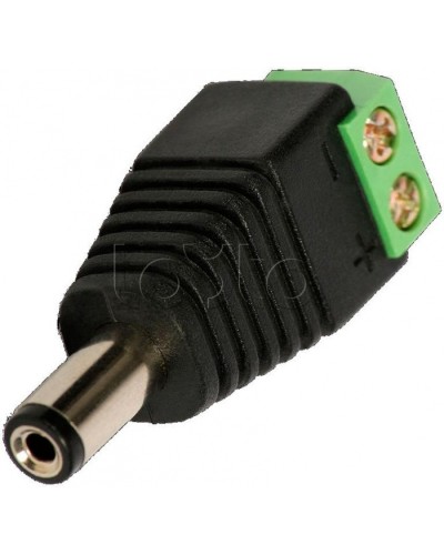 Разъем питания штекер 2.1х5.5 с быстрозажимной колодкой (50шт/уп) REXANT (14-0314-2) в Нижнем Новгороде Коннекторы Pintop.ru