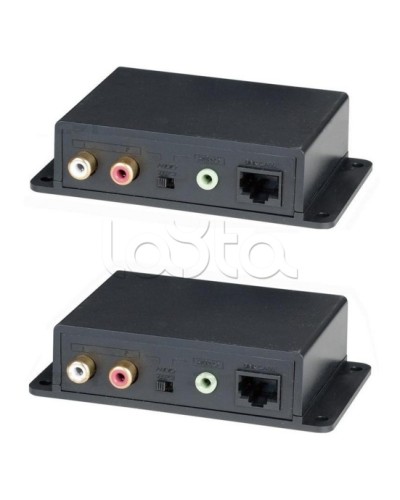 Комплект для передачи стерео аудио сигнала SC&T AE02 в Нижнем Новгороде Видеоусилители, Модуляторы, Делители Pintop.ru