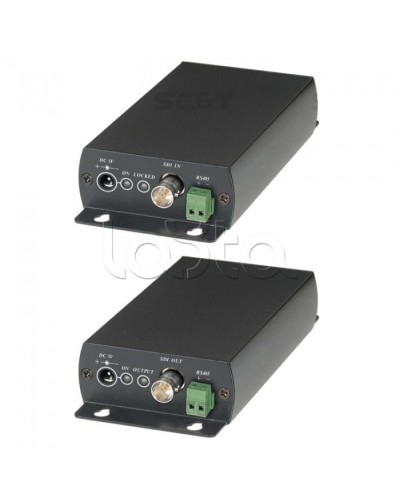 Комплект для передачи HD-SDI и RS485 по одному кабелю витой пары SC&T SDI05A в Нижнем Новгороде Видеоусилители, Модуляторы, Делители Pintop.ru