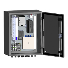 Узел коммутации всепогодный SpaceCam SC-Box-8GP-240-2G-UPS(G)