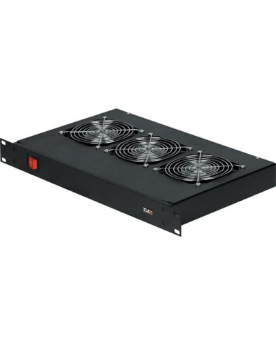 Панель вентиляционная с 3 вентиляторами TLK TLK-VP3/BK в Нижнем Новгороде Вентиляторные модули Pintop.ru