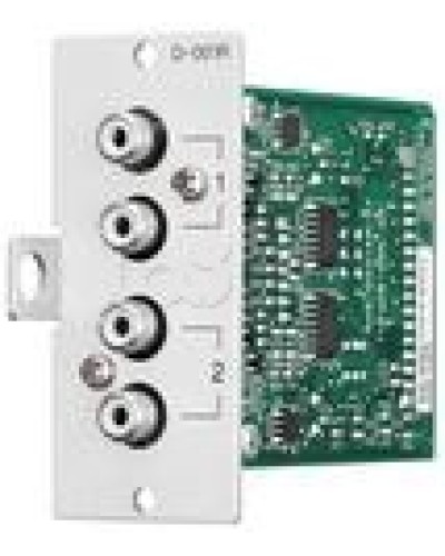 Модуль стерео входа небалансный 2-х канальный TOA D-001R в Нижнем Новгороде Системы оповещения и трансляции TOA Pintop.ru