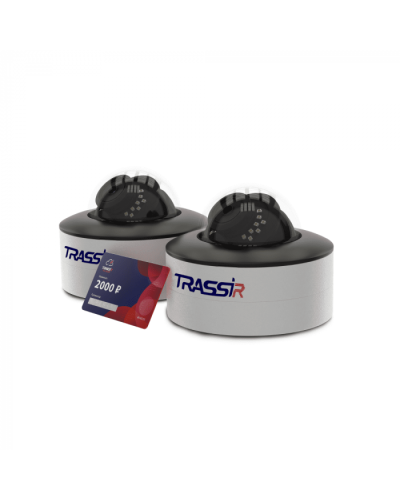 Комплект облачного видеонаблюдения TRASSIR W2D5Street в Нижнем Новгороде IP-камеры Pintop.ru