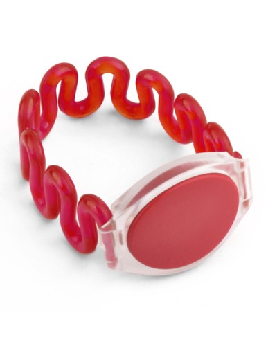 Браслет TS пружинный (красный) Tantos EM-Marine в Нижнем Новгороде Оптовые идентификаторы Pintop.ru