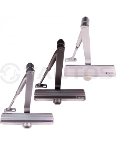Доводчик дверной Tantos TS-DC120 Freeze (Серебро) в Нижнем Новгороде Доводчики Pintop.ru