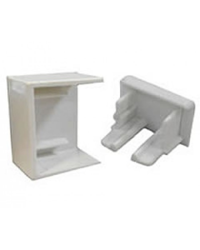 Заглушка 40х25мм (10шт) 1000шт. Экопласт 72808-10 в Нижнем Новгороде Аксессуары для кабель-канала Pintop.ru