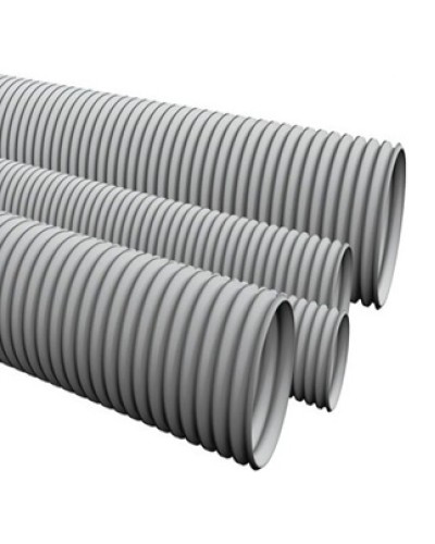 Труба ПВХ гофрир. легкая, диам 40мм Экопласт 10040 в Нижнем Новгороде Труба гофрированная Pintop.ru