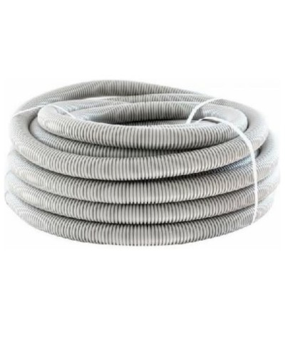 Труба гофр. ПНД HF 50 мм с зондом лёгкая серый (15 м) ОКЛ Экопласт 20150HF в Нижнем Новгороде Труба гофрированная Pintop.ru